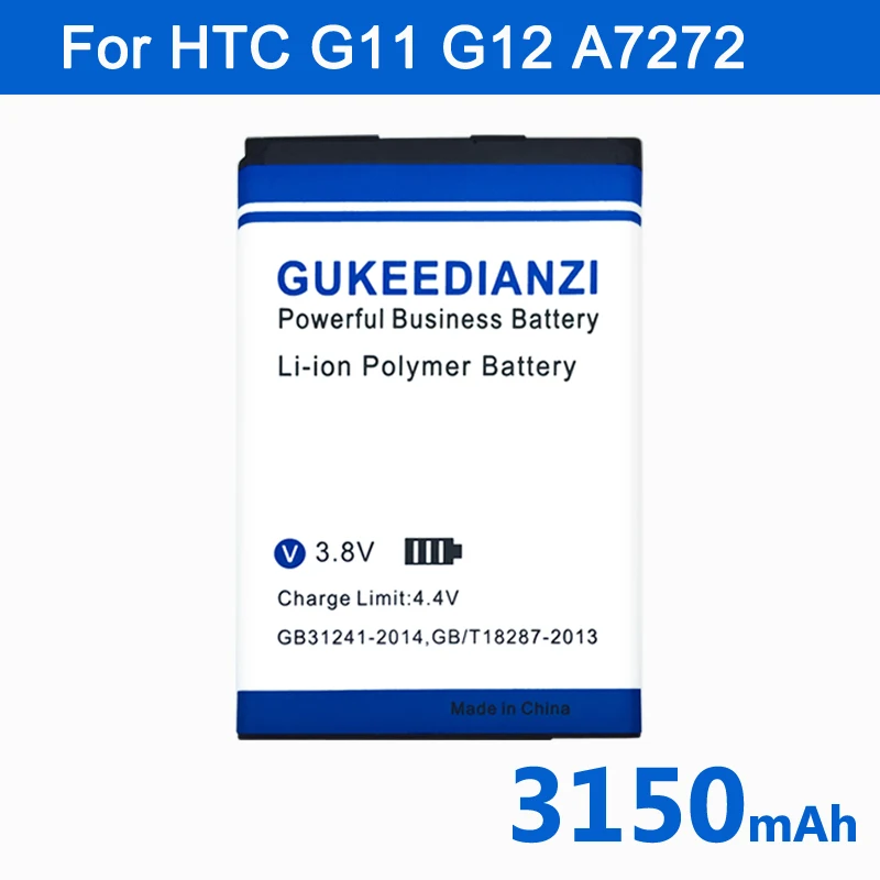 Аккумулятор высокой емкости на 3150 мАч для HTC Incredible S G11 Desire G12 A7272 Z S710E A9393 S710d S510e Bateria