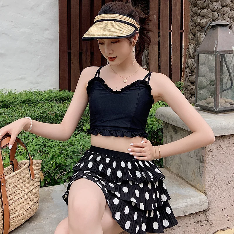 Женский купальник из двух предметов бикини для девушек танкини пуш ап отдельные