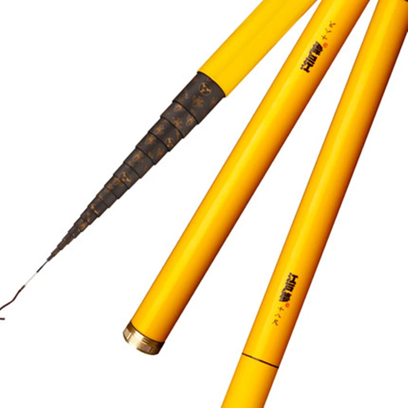 Три Рыбки 40 см Удочка ручная вязкость из углеродного волокна телескопическая
