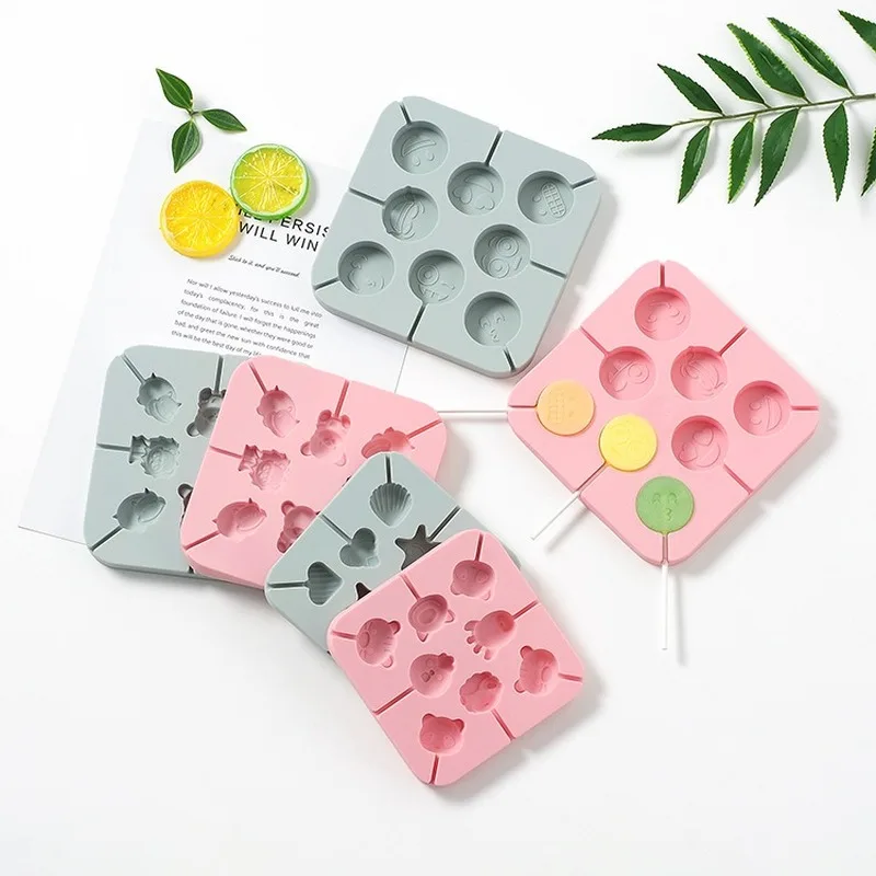 Творческий мультфильм звездное небо раковина Лев Бегемот силиконовые формы для