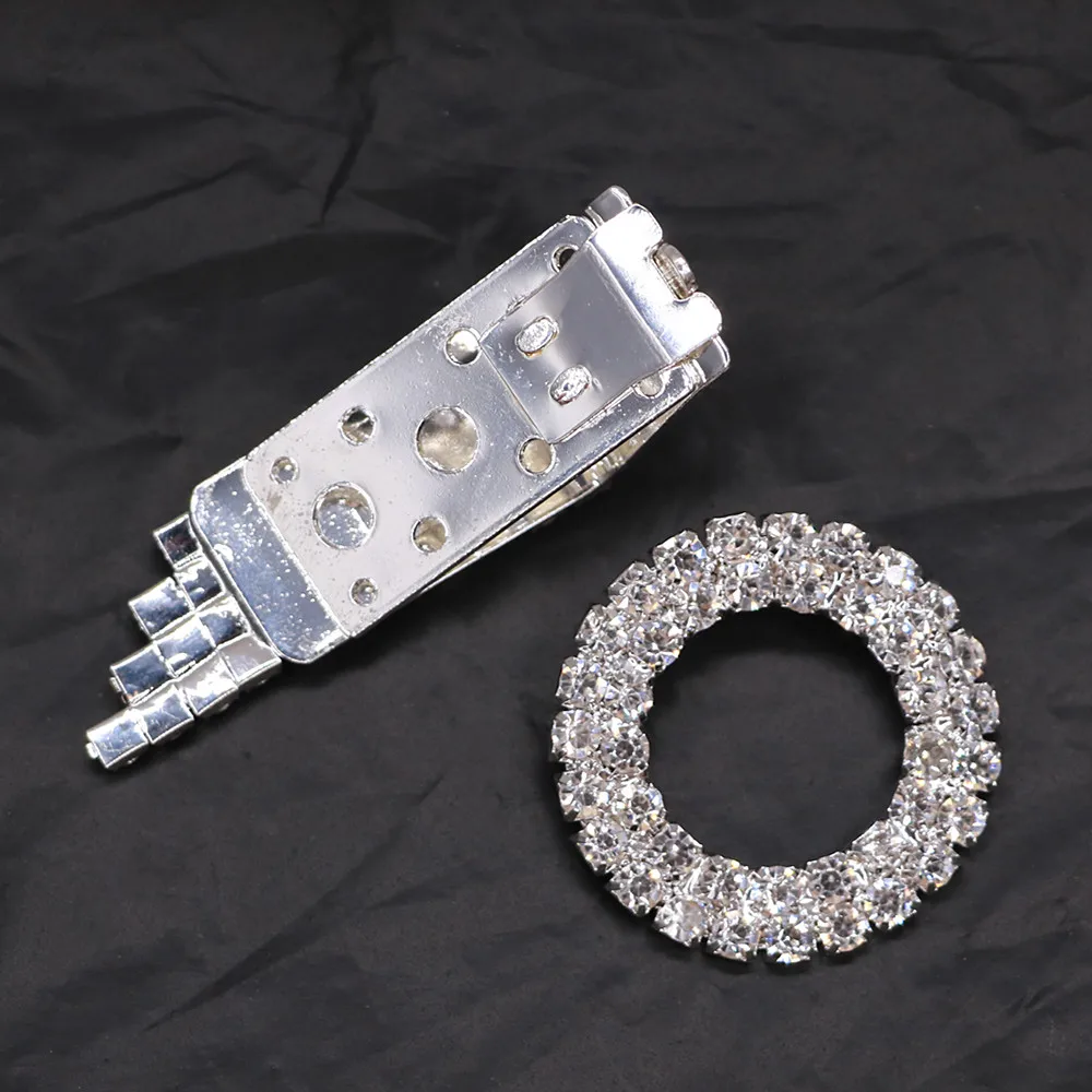 Хорошее качество 74 мм металлические стразы кнопка с свитер украшение пальто