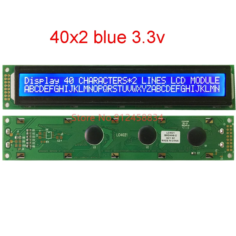 402 4002 ЖК-дисплей с русской и кириллицей или шрифтом на английском HD44780 |