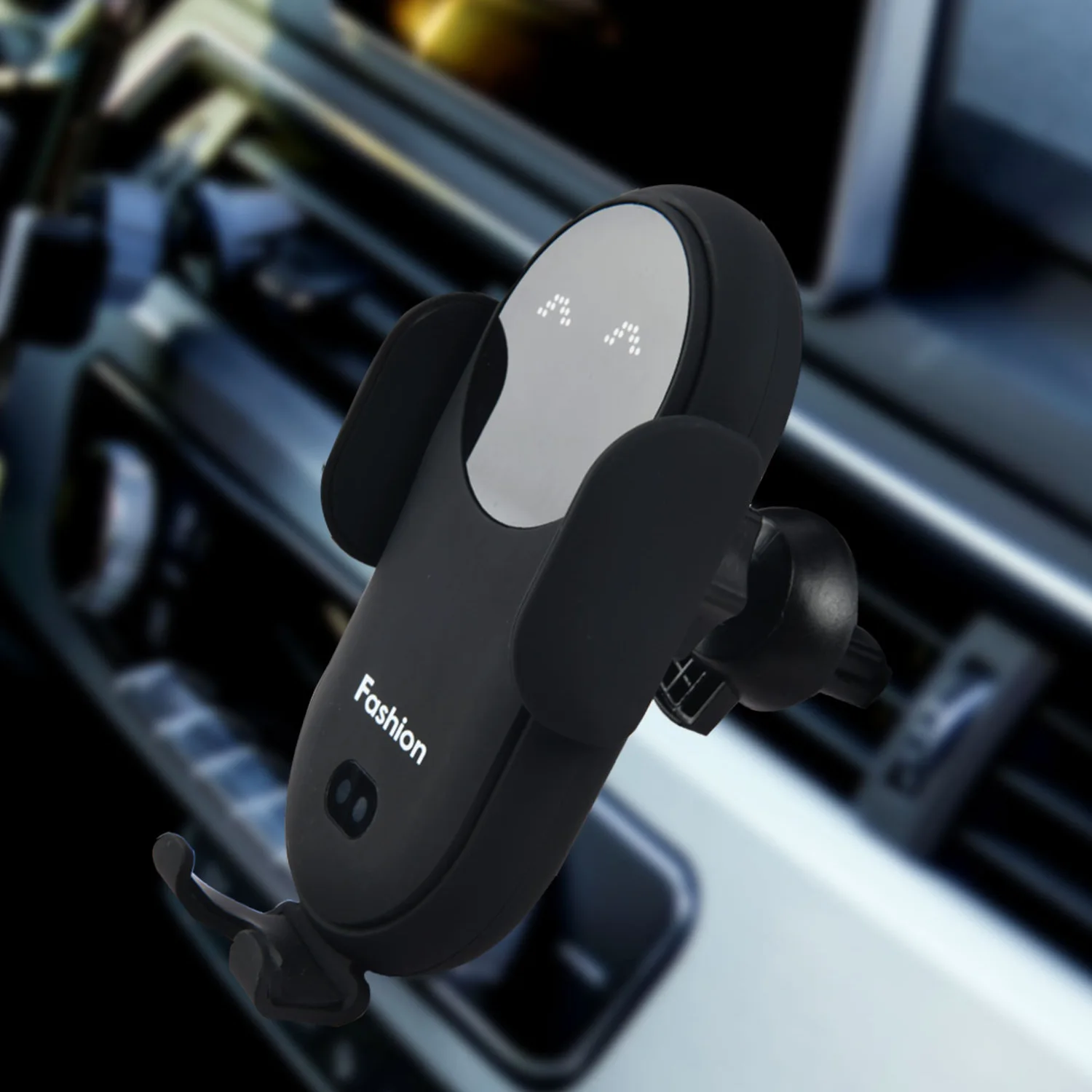 10w car wireless charger car phone holder for iphone 12 12promax 11 11pro x xr xsmax 8 7 plus intelligent infrared phone holder free global shipping
