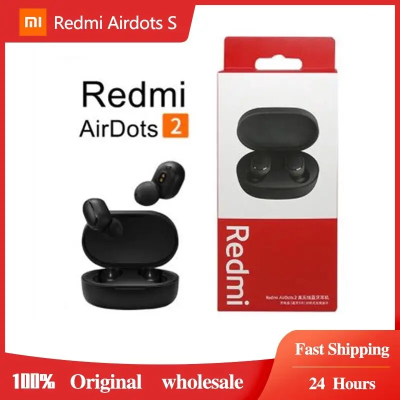 

Наушники-вкладыши Xiaomi Redmi Airdots 2, Bluetooth 5,0, с микрофоном