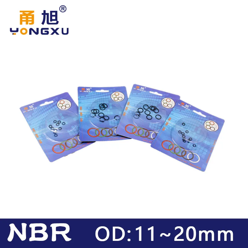 В штучной упаковке нитрильный каучук бутадиен-нитрильный уплотнительное кольцо