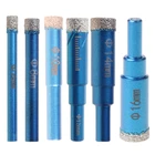 Сверло с алмазным покрытием для сухого сверления стекла, мрамора, гранита, фарфора, керамики, 6810121416 мм