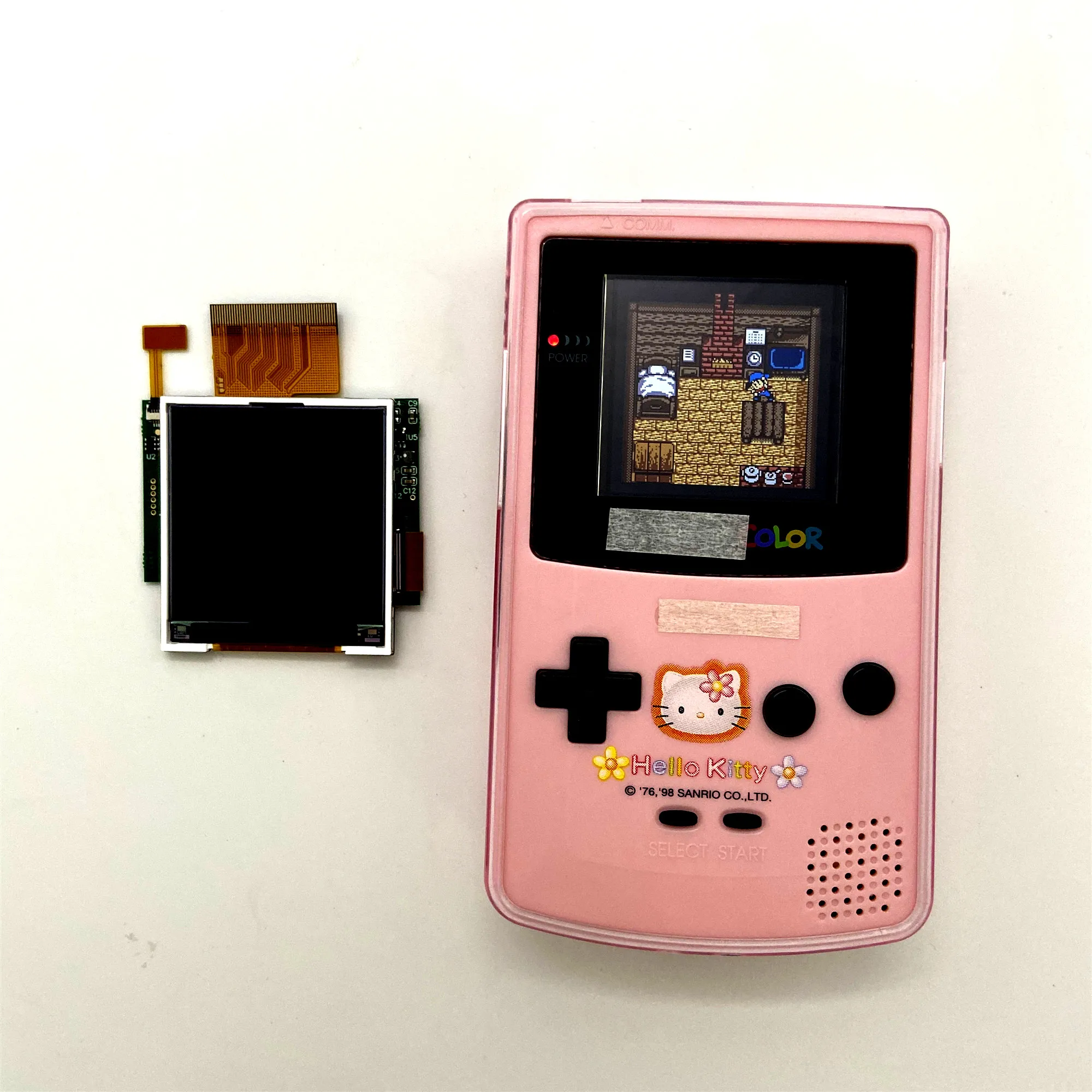 GBC lcd экран высокая яркость задний светильник светильник| |