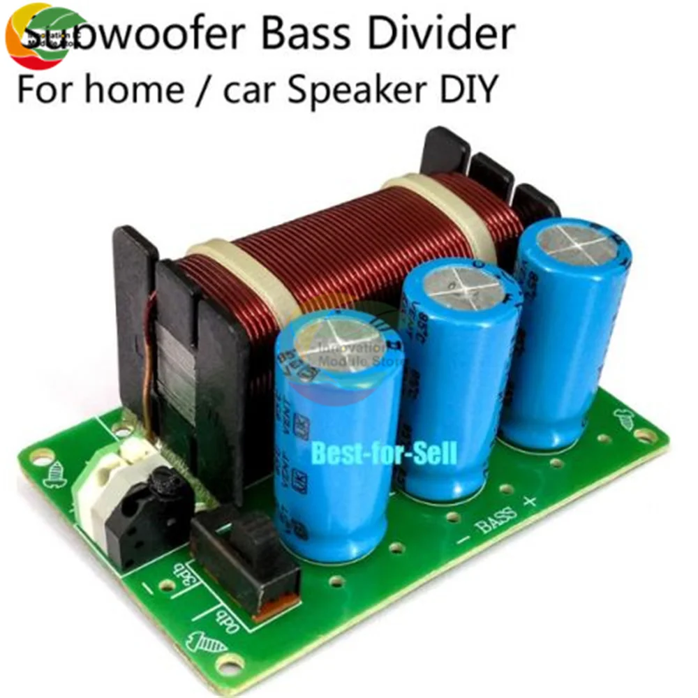 

Ziqqucu WEAH-85 Bass Frequency Divider Audio Subwoofer Speaker Crossover Filters Board 200W for Home Audio Car Speaker