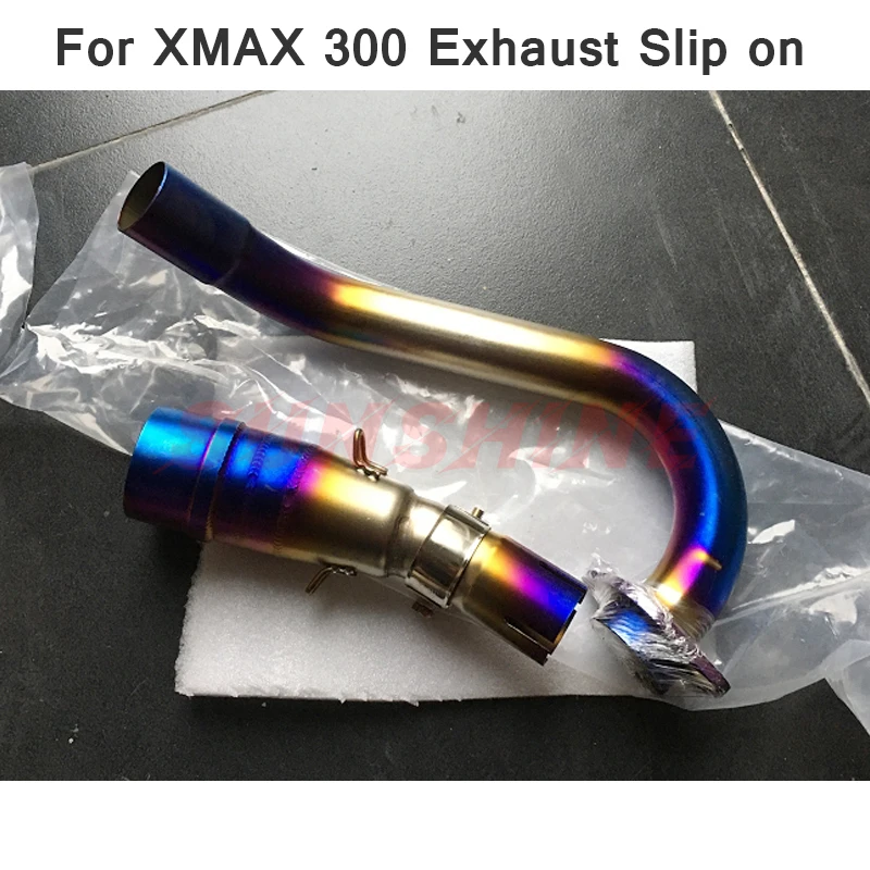 Глушитель выхлопной трубы для мотоцикла YZF XMAX300 XMX250 X-MAX 300 Xmax 250 | Автомобили и