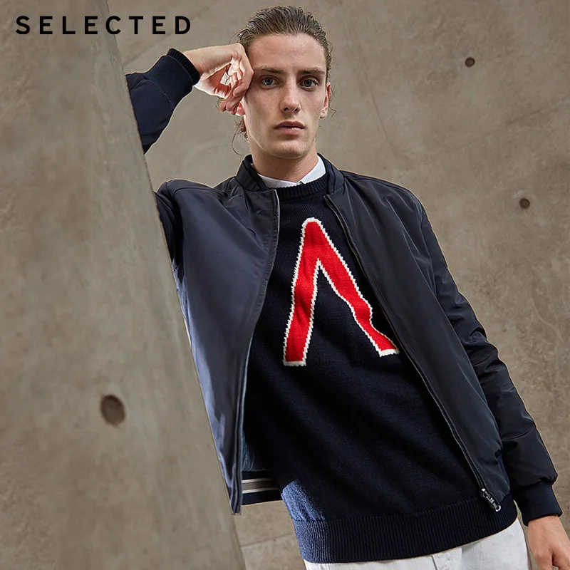 Выбранные Для Мужчин's Реверсивный повседневные Двусторонний пуховик | 419312502