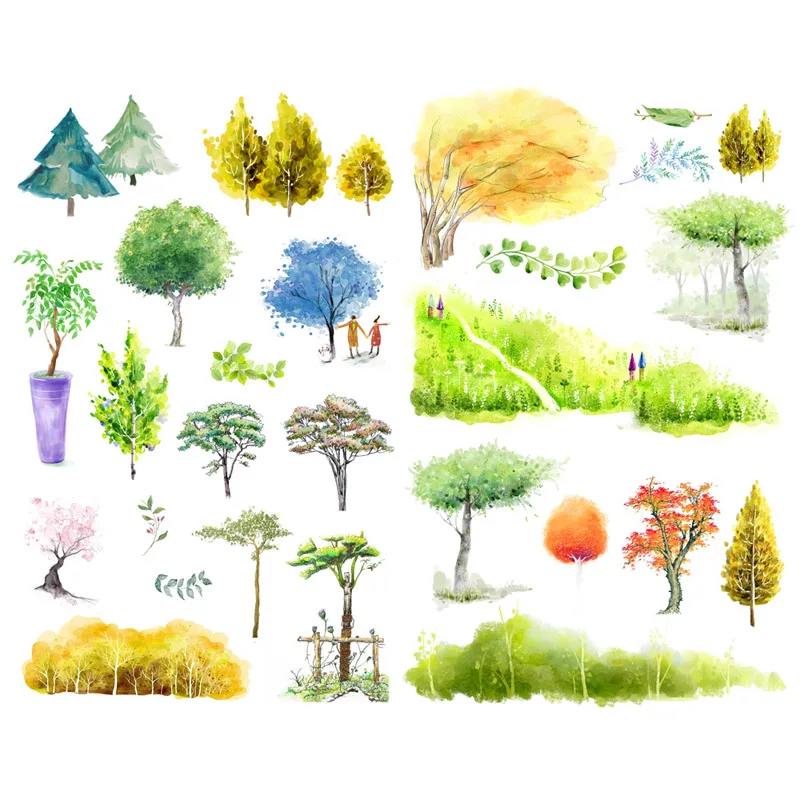 1 шт. осенний декор в виде тыквы желтого урожая милые наклейки для книг и журналов