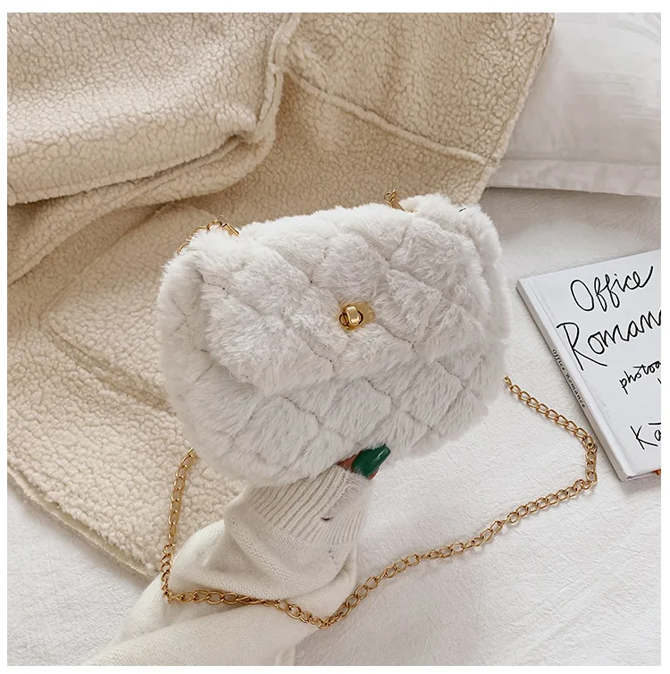 

Autumn/winter 2020 Maomao Small Bag Female New Trend Korean Version Of Cross-body Bag Fashion Ringer Chain Bag