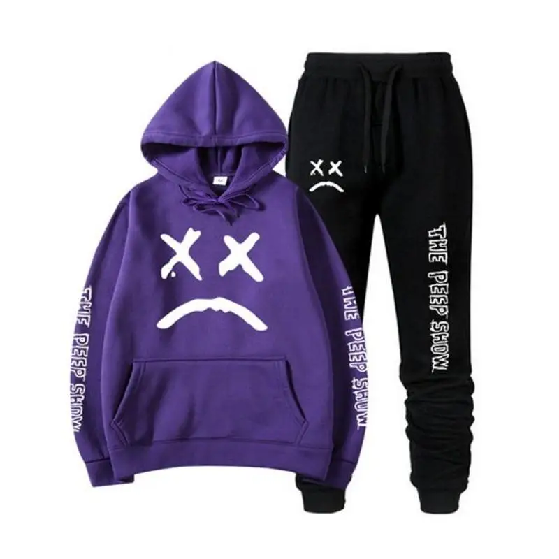 

Sweat capuche pais, ensemble de vtements capuche pais, nouvelle mode, 2020, sweat de sport pour homme, mignon et pantalon