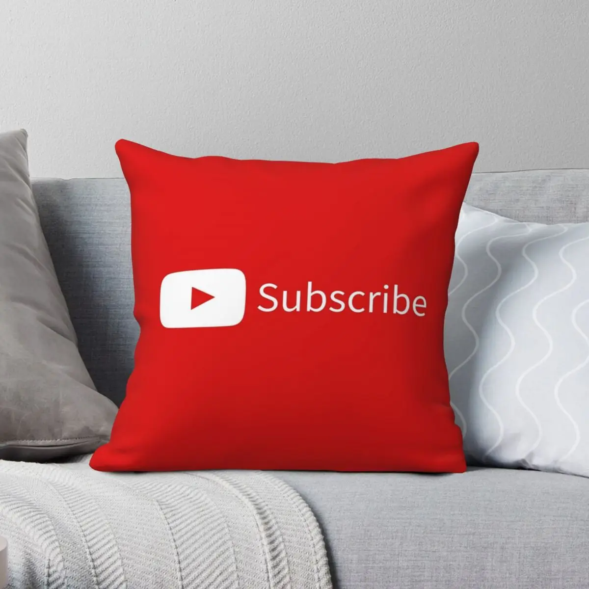 

Like Comment Subscribe Square Pillowcase Polyester Linen Velvet Creative Zip Decor Home Cushion Cover 45x45