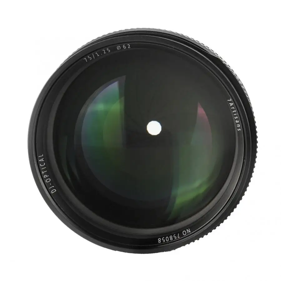 7 ремесленников 75 мм F1.25 ручной фокус объектив для Leica M Mount камеры