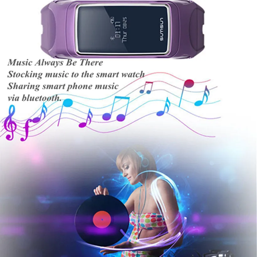 Smartcent B7 Bluetooth смартфонная полоса частот монитор сердечного ритма спорт здоровье
