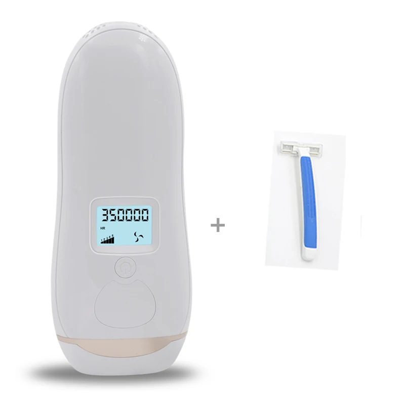 IPL Epilator Only IPL лазерная эпиляция 350000 вспышки ЖК-дисплей Эпилятор постоянный Триммер бикини Vancostar V-701 электрический эпилятор лазер - Цвет: IPL Epilator Only