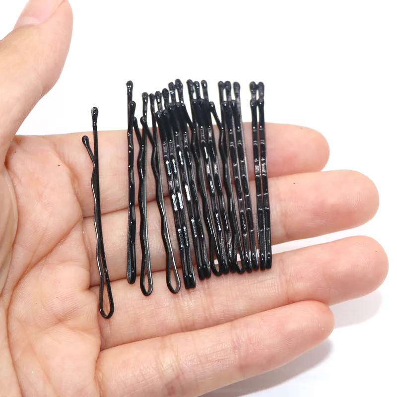 1set 60PC Hair Clips 's Barrette Ladies Barber Clip Pins Invisible Grips Professional Hairpin Two Types# | Красота и здоровье