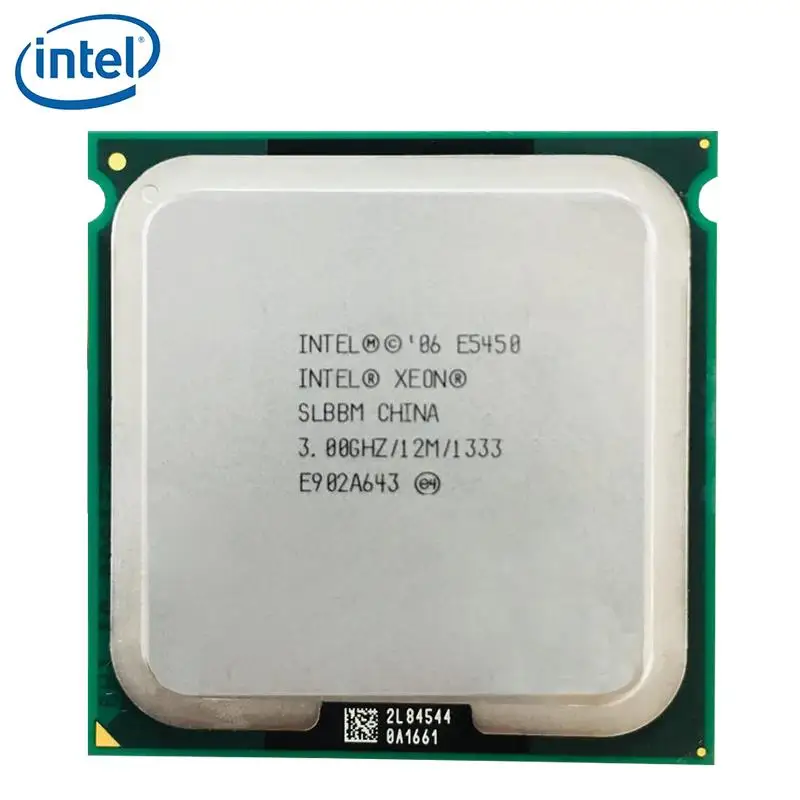 Четырехъядерный процессор Intel Xeon E5450 3 0 ГГц 80 Вт 12 МБ SLANQ SLBBM работает на