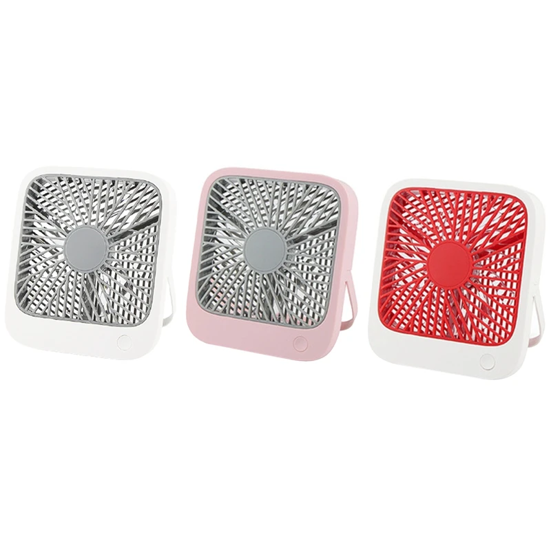 

Personal Fan Noiseless Plug and Play Office 45° Tiltable Handheld Air Circulator Baby Stroller