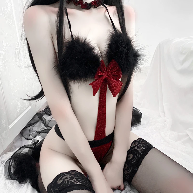 Новая японская форма в стиле Лолиты соблазнительная плюшевая кошка женская