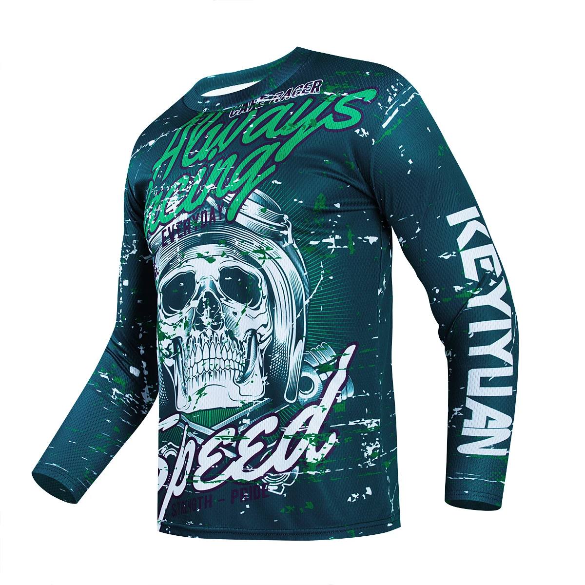 

KEYIYUAN 2022 New Downhill Cycling Jersey Mountain Bike Motocross Shirt T-Shirt Equipamento De Ciclismo Moto Cross Tenue Vtt