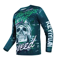 keyiyuan 2022 new downhill cycling jersey mountain bike motocross shirt t shirt equipamento de ciclismo moto cross tenue vtt