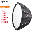 Свет Aputure Dome II Studio софтбокс с отражателем Bowens Mount для 120T120D II300D300D II совместимые крепления Bowens