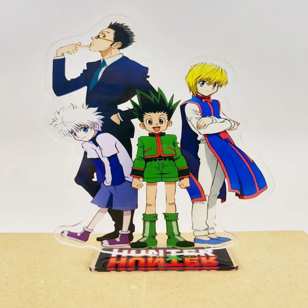 Аниме Новый HUNTER×HUNTER Лазерная подставка фигурка игрушка Killua Zoldyck GON · FREECSS