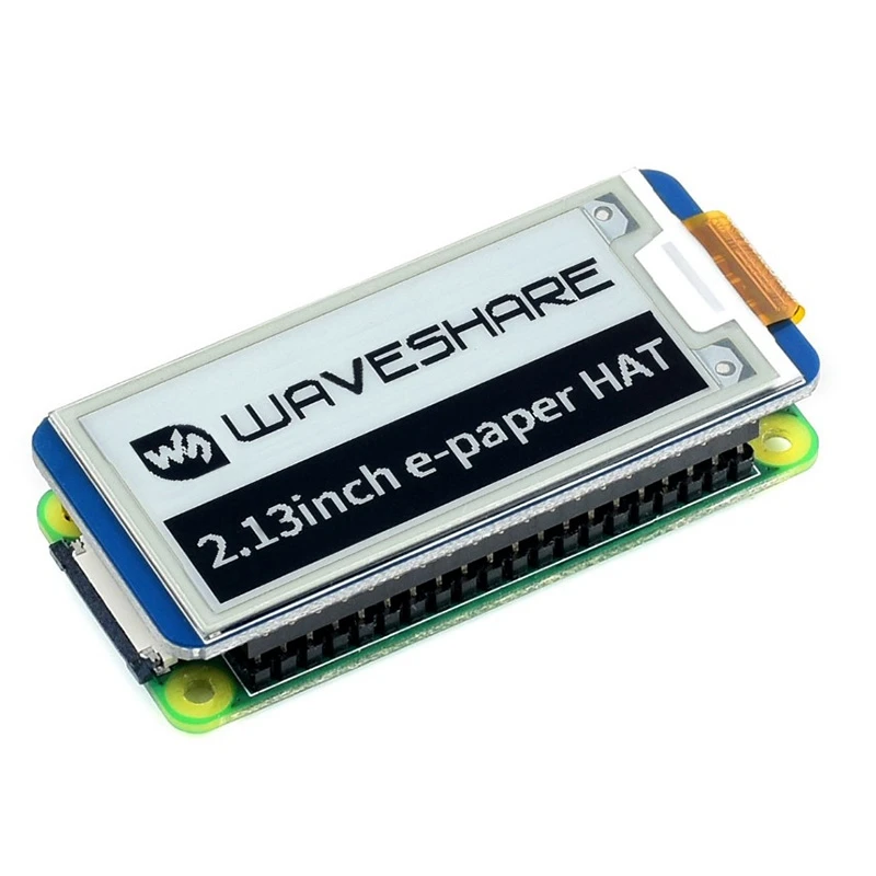 Waveshare 2.13 Inch E-Paper Hat ,250X122,2.13Inch E-Ink Display for RaspberryPi 2B/3B/Zero/Zero SPI Supports от AliExpress WW