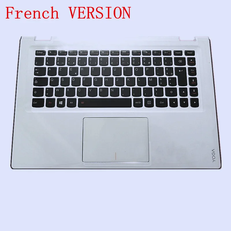 

NEW original laptop Palmrest upper case with US/GR/FR/Niger language keyboard for LENOVO Yoga 3-14 YOGA 700-14ISK series