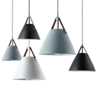 Скандинавские подвесные светильники, Дания, современный подвесной светильник с одной головкой, подвесной светильник для спальни, кухни, столовой, лампа, лампа