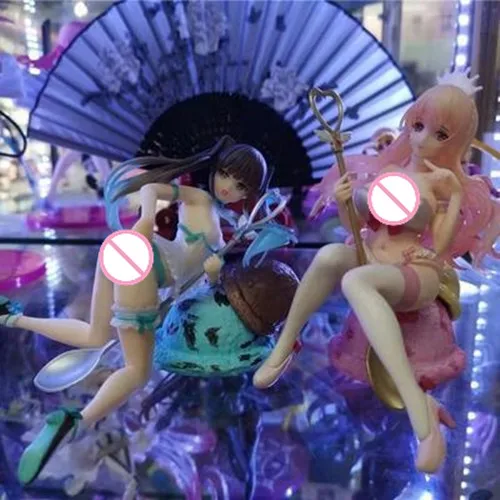 

Anime Native Binding Tasting Girl Ichigo Milk Choco Mint Sexy Girl PVC Action Figure Collectible Model Doll Toy 13cm