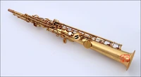 germany keilwerth st110 soprano straight tube saxophone brass gold lacquer b tune sax with mouthpiece professional instrument