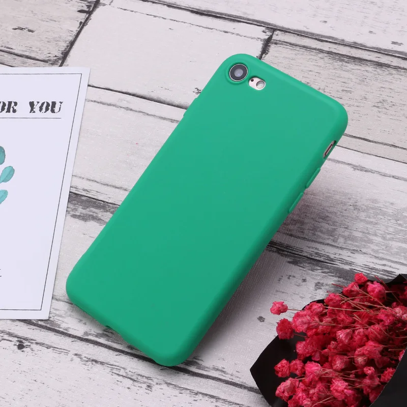 Простой мягкий чехол moskado для iPhone 11 X XR XS Max 6 6S 7 8, чехол яркого цвета для iPhone 7 Plus, мягкий термополиуретановый чехол s