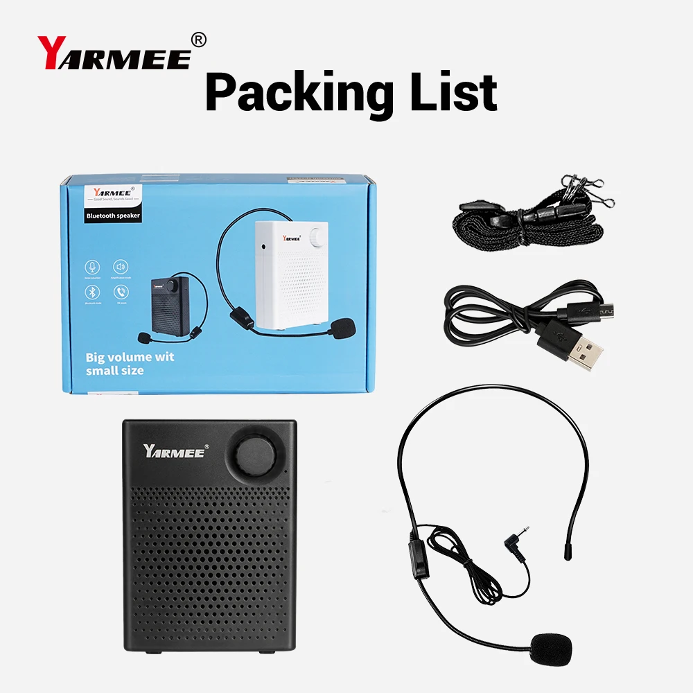 Profession Portable Wired Microphone Voice Amplifier Audio Speaker For Teaching Lecture Tour Guide Promotion Loudspeaker | Электроника