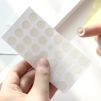 4 pcspack whitetransparent loose leaf hole repair paper binder rings hole stickers a4 a5 a6 coil notebook repair stationery