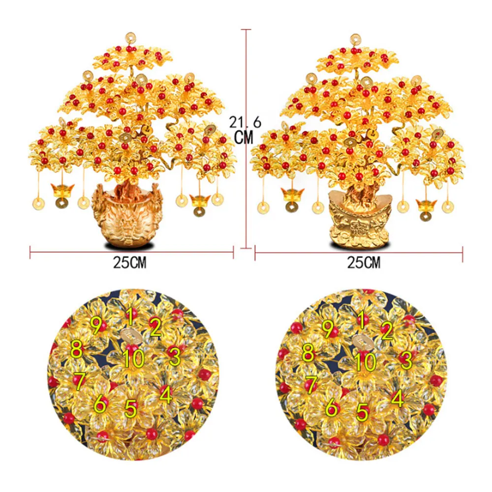 Акриловое стекло бусины деньги дерево бонсай искусство сделай сам ручная работа