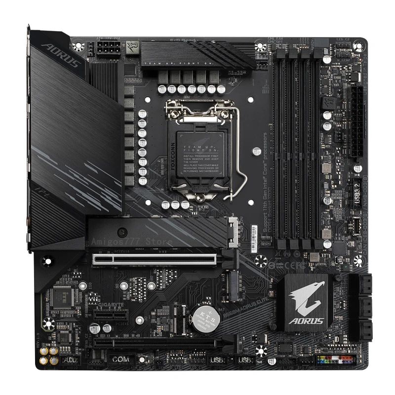 Preise LGA 1200 Gigabyte B560M AORUS ELITE Motherbaord Gaming ATX Unterstützung 10th/11th Gen CPU DDR4 128GB PCI-E 4,0 M.2 B560 Placa-Mãe Neue