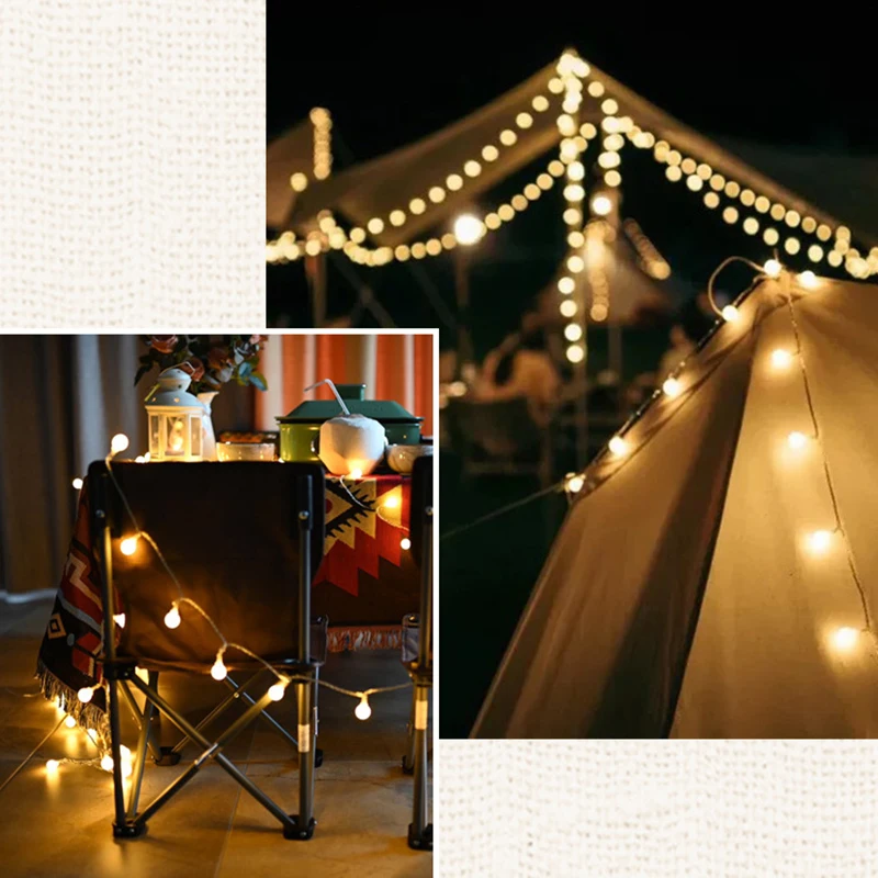 Светодиодная гирлянда двухступенсветильник регулируемый водонепроницаемый