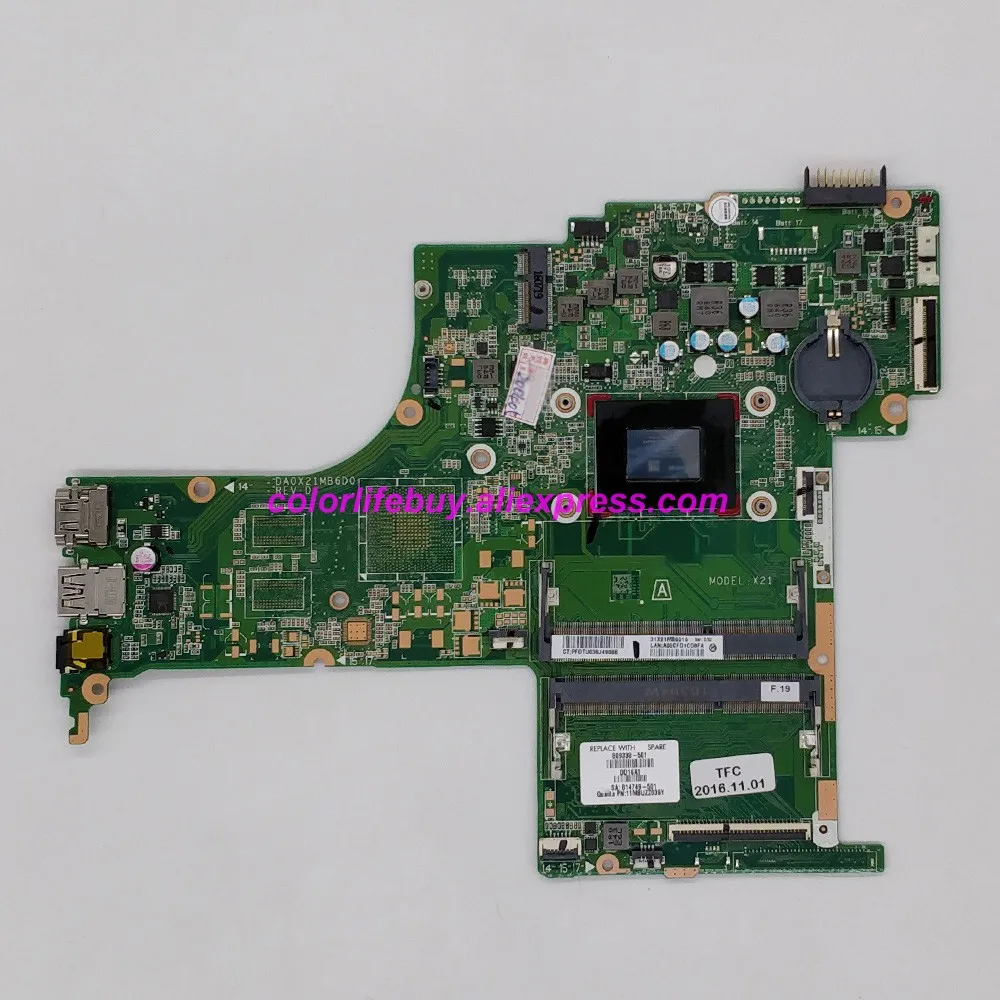 Genuine 809338-601 809338-501 809338-001 DA0X21MB6D0 UMA A10-8700P Motherboard Mainboard for HP 15-AB 15Z-AB Series NoteBook PC