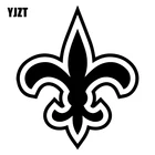 YJZT 13, 4 х15, 8 см виниловые наклейки для автомобиля с изображением лиса Луизианы, декоративные наклейки для окон