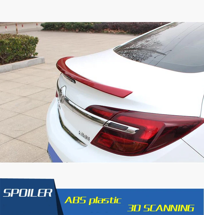 Спойлер из АБС пластика для BUICK Regal GS спойлер заднего крыла автомобиля 2009 2015|rear