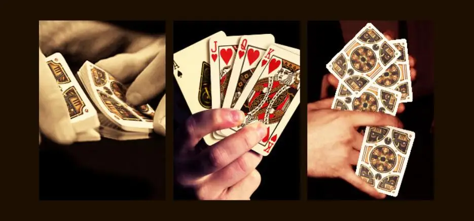 Bicycle Gold Steampunk Playing Cards Deck Magic Regular poker Standard Decks Trick | Спорт и развлечения
