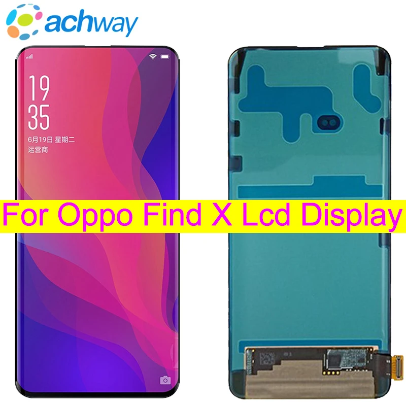 Проверенный рабочий Оригинальный ЖК дисплей OPPO Find X с сенсорной панелью