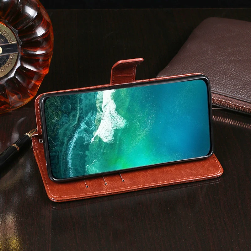 ДЛЯ Vivo V17 Pro Чехол-Бумажник Флип деловой кожаный чехол для телефона Fundas ЧЕХОЛ