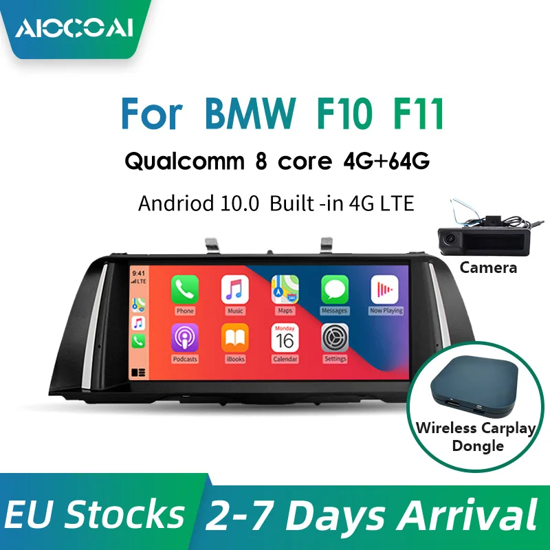 Android 10 0 автомобильная навигация автомобильное радио мультимедийный плеер для BMW