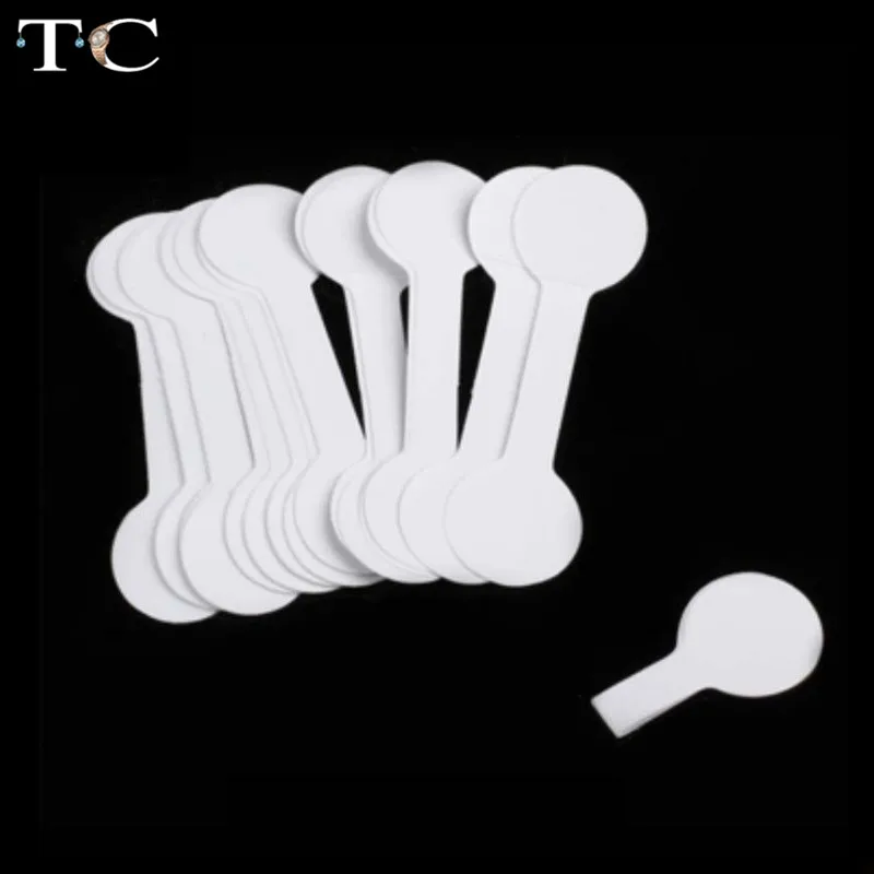 

Оптовая продажа, портативная бирка для ювелирных изделий, белая бирка для гантелей, прямоугольная самоклеящаяся бирка, инструмент для бирки колец, браслетов, бирок для ювелирных изделий