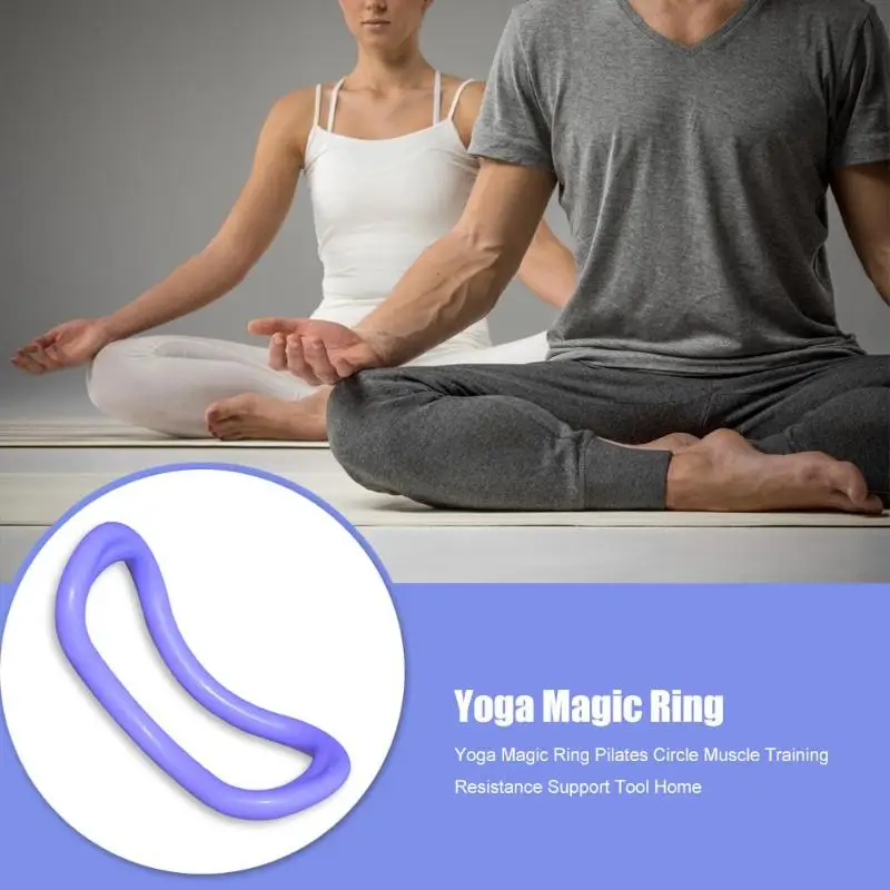 

Yoga Magic Ring Pilates Circle Muscle Training Resistance Support Tool Home
