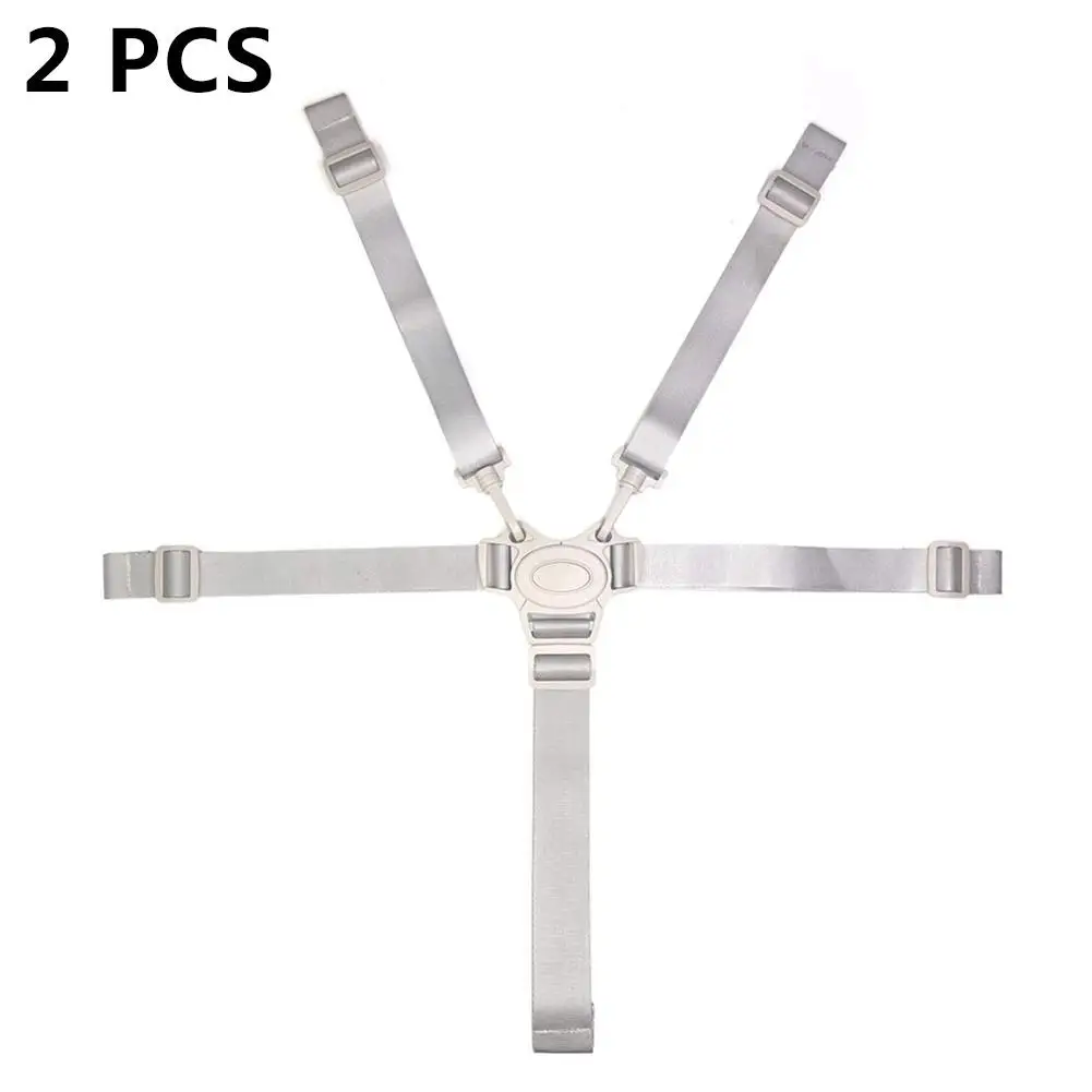 

2 Pcs High Chair Straps Adjustable Harness Baby Safety Strap Belt For Stroller Pushchair Pram Buggy High Chair Baby Harness